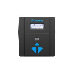 Tescom Leo 1000VA Line Interactive UPS (2x 7Ah Akü, LCD Panel)