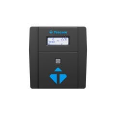 Tescom Leo 1000VA Line Interactive UPS (2x 7Ah Akü, LCD Panel)
