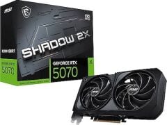 12 GB MSI RTX 5070 SHADOW 2X OC RTX5070 GDRR7 192B DX12 PCIE 5.0 X16(3XDP 1XHDMI