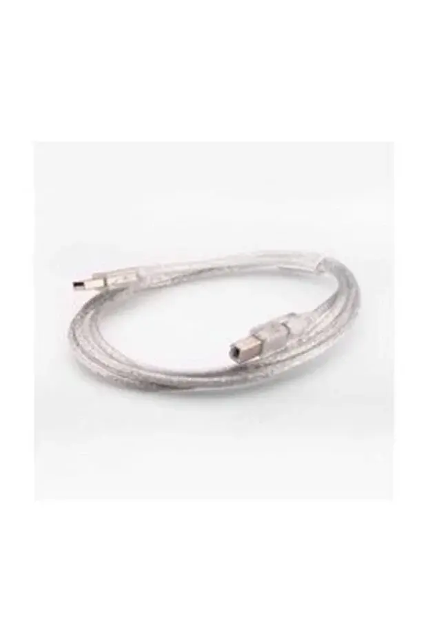 S-Link SL-U2015 Usb 2.0 1.5M Şeffaf Yazıcı Kablo