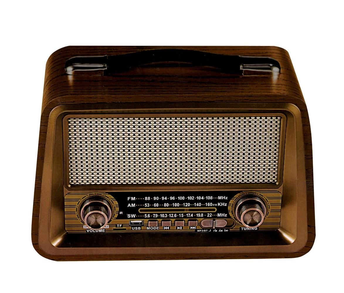 Everton RT-810 FM-USB-TF-AUX Bluetooth Şarjlı Nostaljik Radyo