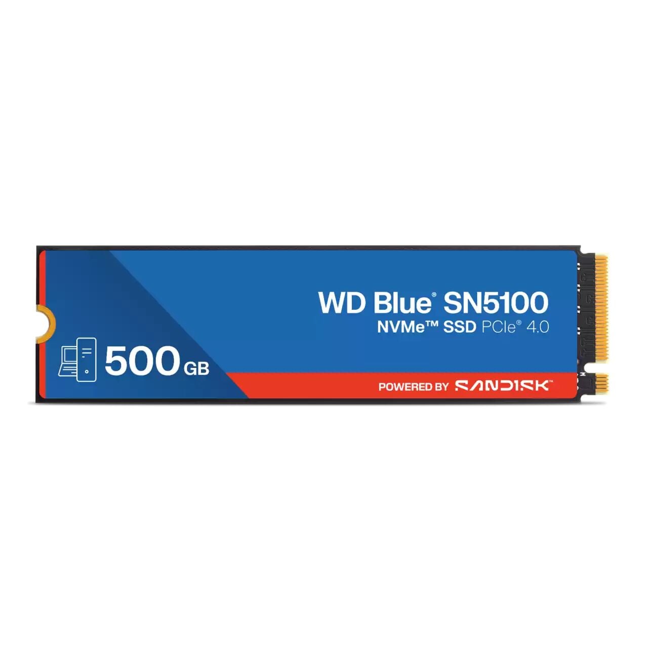 Western Digital WD Blue SN580 500GB NVMe Gen4 M.2 SSD (4000MB Okuma / 3600MB Yazma) - WDS500G4B0E