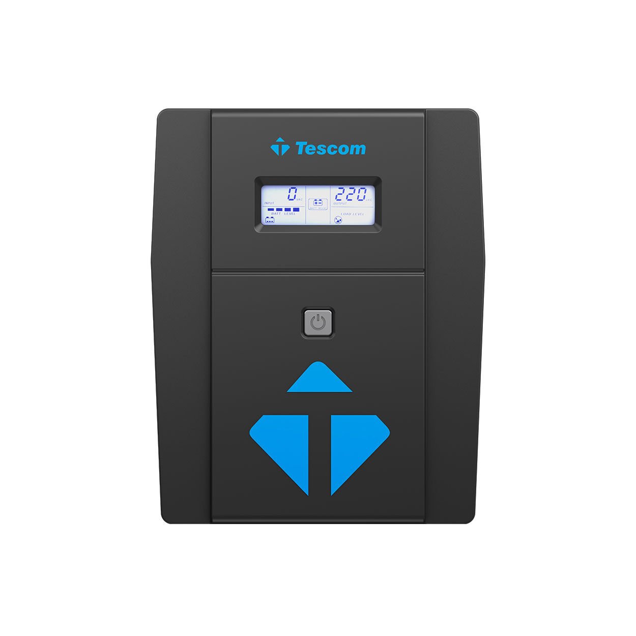 Tescom Leo 2000VA Line Interactive UPS (2x 9Ah Akü, LCD Panel)