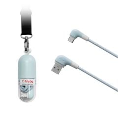 Frisby FA-7560TC 8-Pin Lightning USB Şarj ve Veri Aktarım Kablosu 1.2m