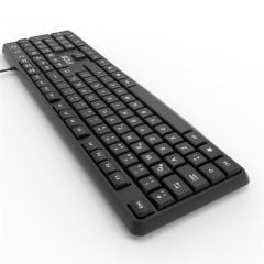 Inca IK-275QU Multimedya Soft Touch Siyah Klavye (1,35 mt Kablo, 10 Milyon Tuş Tıklama)
