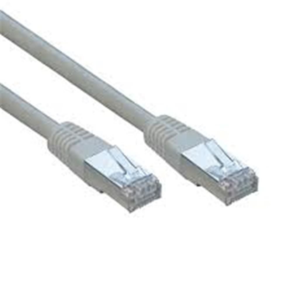 CMR Cat6 S-FTP Patch Kablo - 10 Metre (CCA, Gri)
