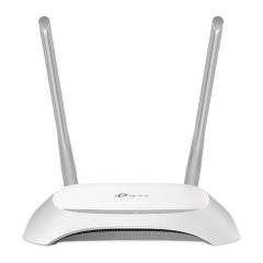 TP‑Link TL‑WR840N 300 Mbps IEEE 802.11n 2.4 GHz 4×10/100 Mbps LAN + 1×WAN 2 Sabit Anten Kablosuz Router – Yönlendirici, WPS, Guest Network, Ebeveyn Denetimi (Türkçe)