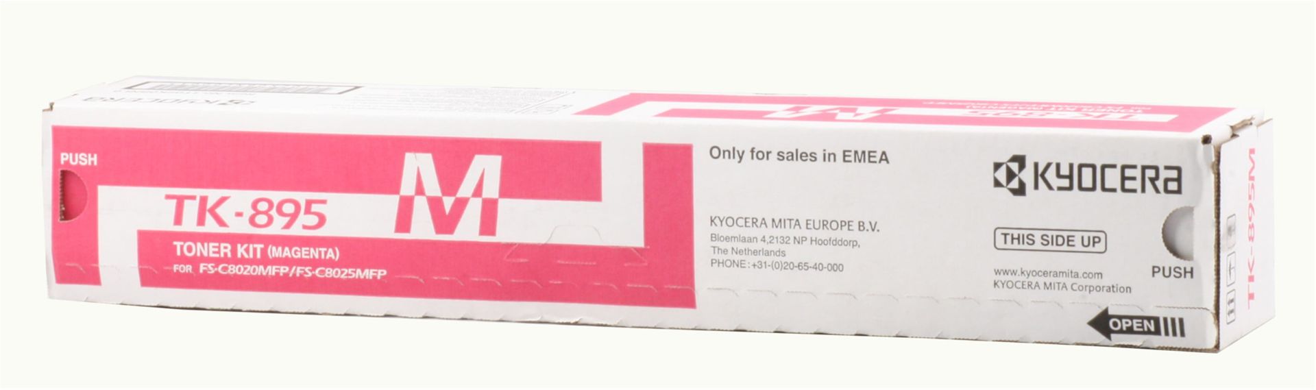 Kyocera TK-895M Magenta (Macenta) Orijinal Fotokopi Toneri - FS-C8020MFP / FS-C8525MFP (1T02K9BNL0)