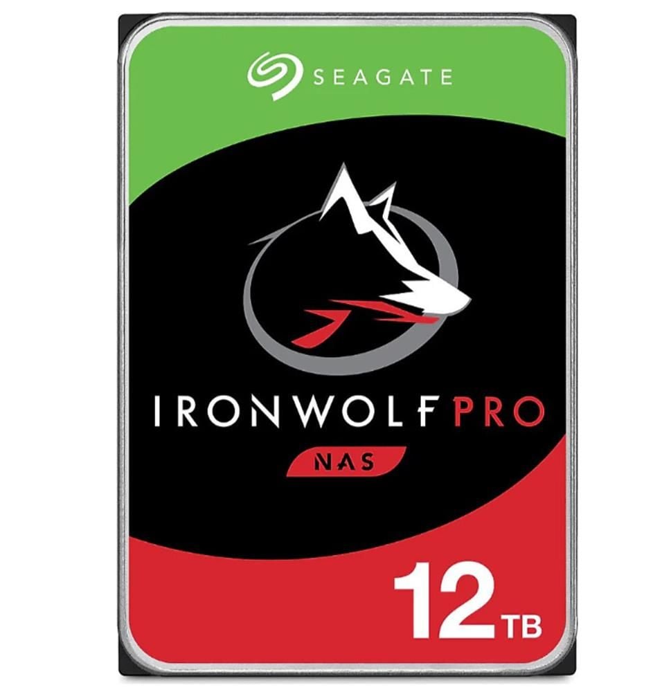 Seagate 12TB IronWolf Pro ST120000NT001 7200 RPM SATA III 6 Gb/s 256 MB Cache CMR 3.5″ NAS HDD 5 Yıl Garanti + 3 Yıl Rescue Data Recovery Servisi (Arena Garantili)