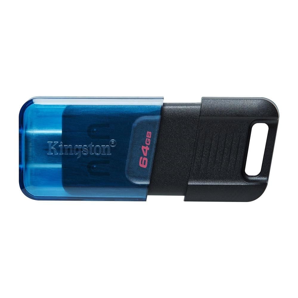 Kingston DT80M-64GB 64GB DataTraveler 80 M USB-C 3.2 Type-C Flash Bellek