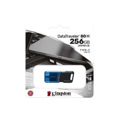 Kingston DT80M-256GB 256GB DataTraveler 80 M USB-C 3.2 Type-C Flash Bellek