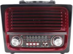 Everton RT-850BT Bluetooth USB/TF/FM/AM/SW Nostaljik Şarjlı Radyo