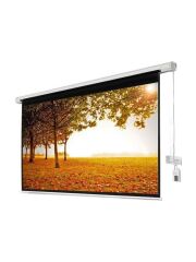 Xbright BE-200 200x200 cm Motorlu Uzaktan Kumandalı RF Kontrollü Projeksiyon Perdesi