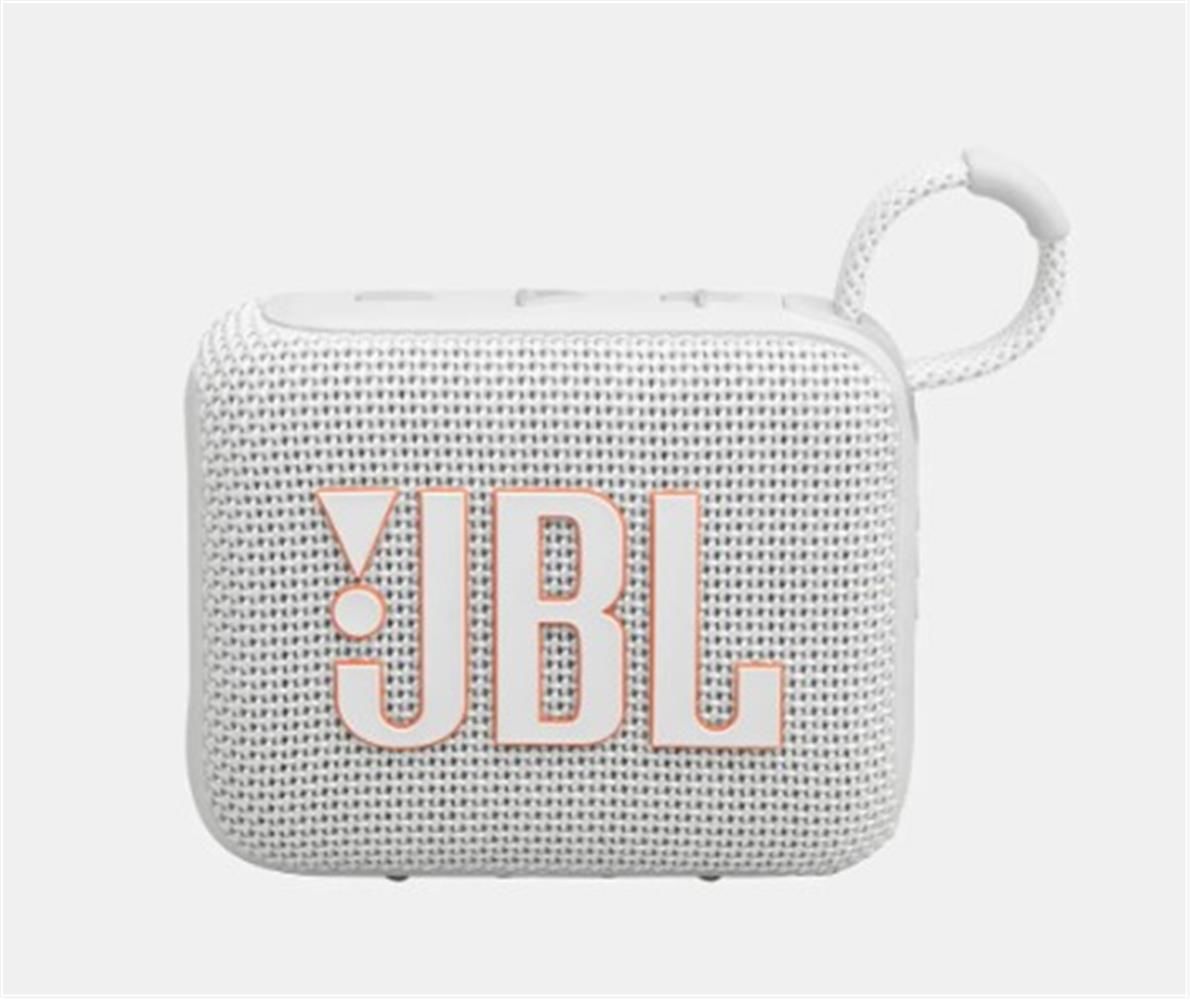 JBL Go 4 Bluetooth Hoparlör Beyaz IP67