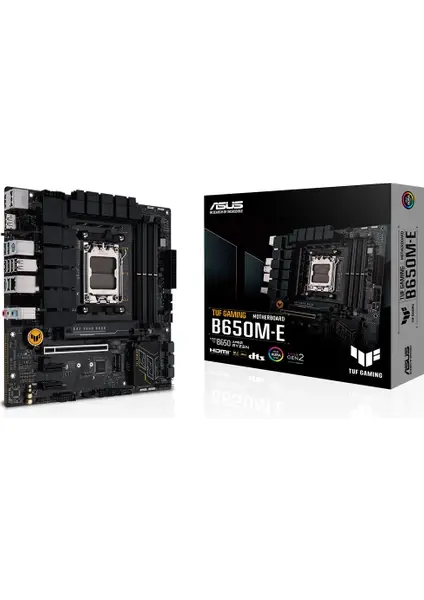 Asus TUF GAMING B650M-E WIFI AM5 DDR5 6400 2xDP HDMI 2xM2 USB3.2 mATX
