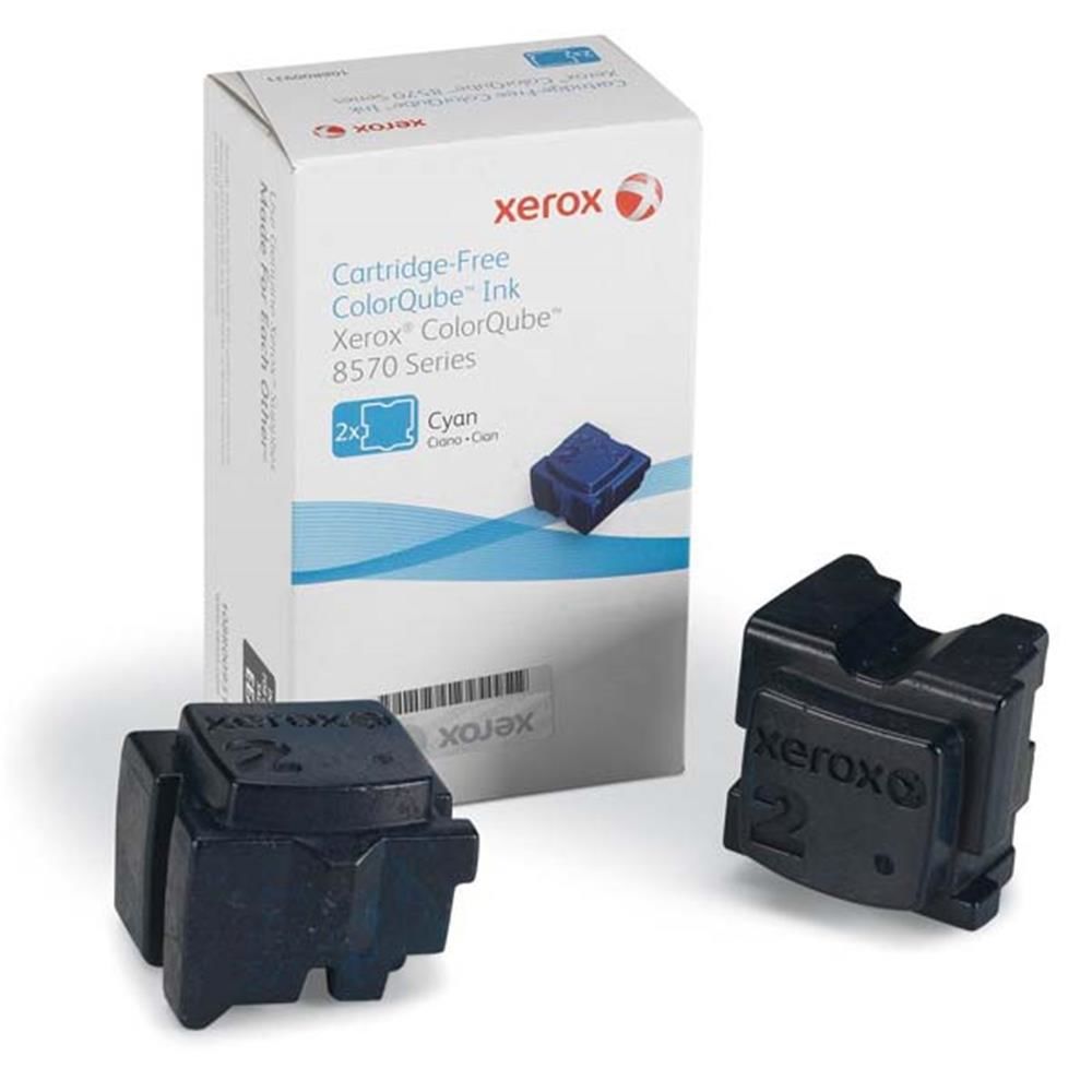 Xerox Phaser 8570 / 8580 Orijinal Mavi (Cyan) Katı Mürekkep (108R00936)