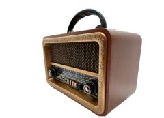 Everton RT-861 Bluetooth USB/TF/AUX/FM Şarjlı Nostaljik Radyo