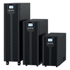 Tescom Teos+ 10 kVA (20x7Ah) 3 Faz Giriş / 1 Faz Çıkış Online Kesintisiz Güç Kaynağı
