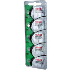Maxell SR521SW 379 1.55V Gümüş Oksit (Silver Oxide) Düğme Pil - 10'lu Paket