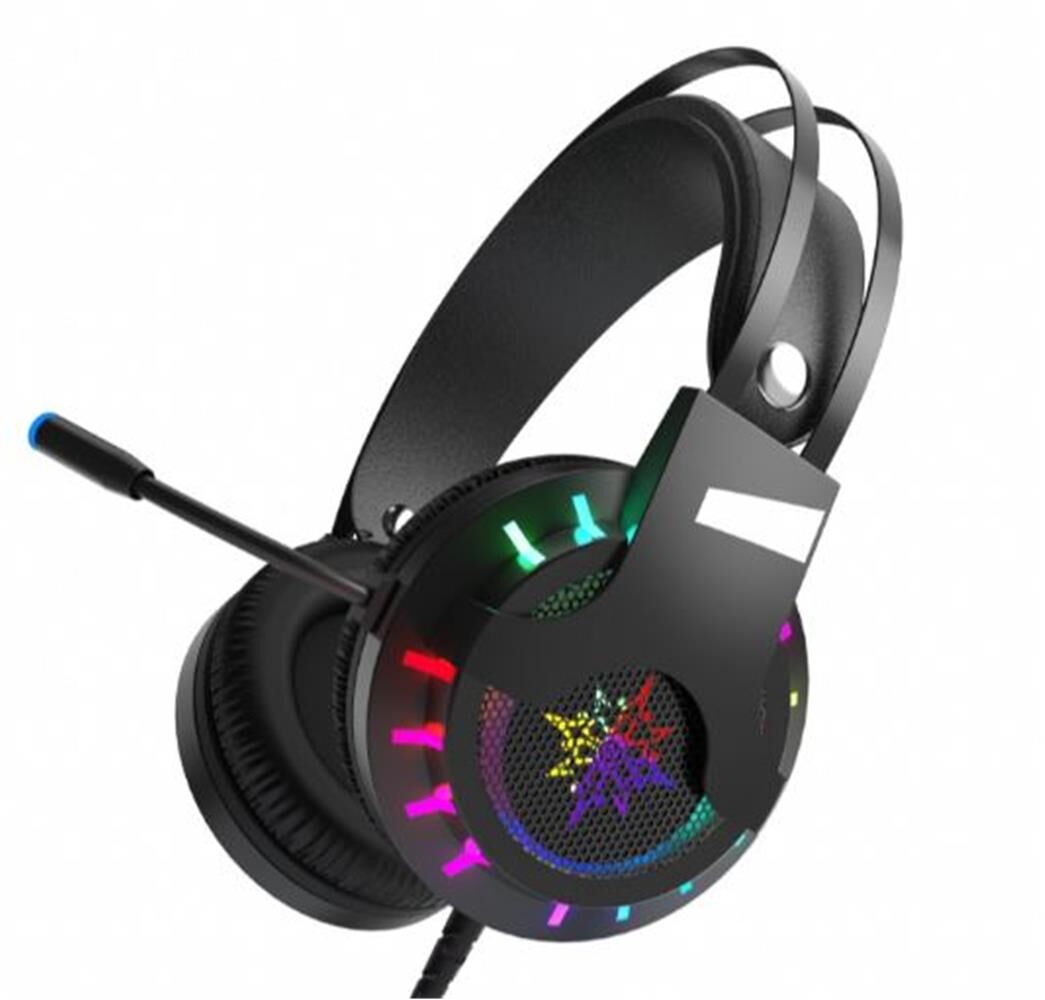 Inca Lapetos Series IGK-X10 Titreşimli 7.1 Surround RGB LED Mikrofonlu Oyuncu Kulaklığı - Siyah