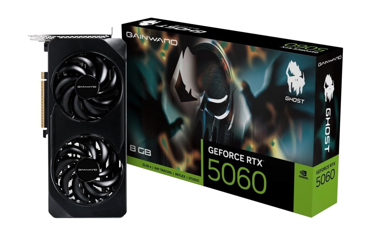 Gainward GeForce RTX 5060 Ghost 8GB GDDR7 128-Bit Gaming Ekran Kartı - NE65060019P1-1041B
