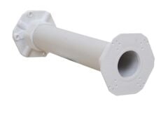 TRK TRK-FP-75 75cm Plastik Kamera Uzatma Ayağı ve Kablo Gizleme Buatlı Montaj Aparatı - Beyaz