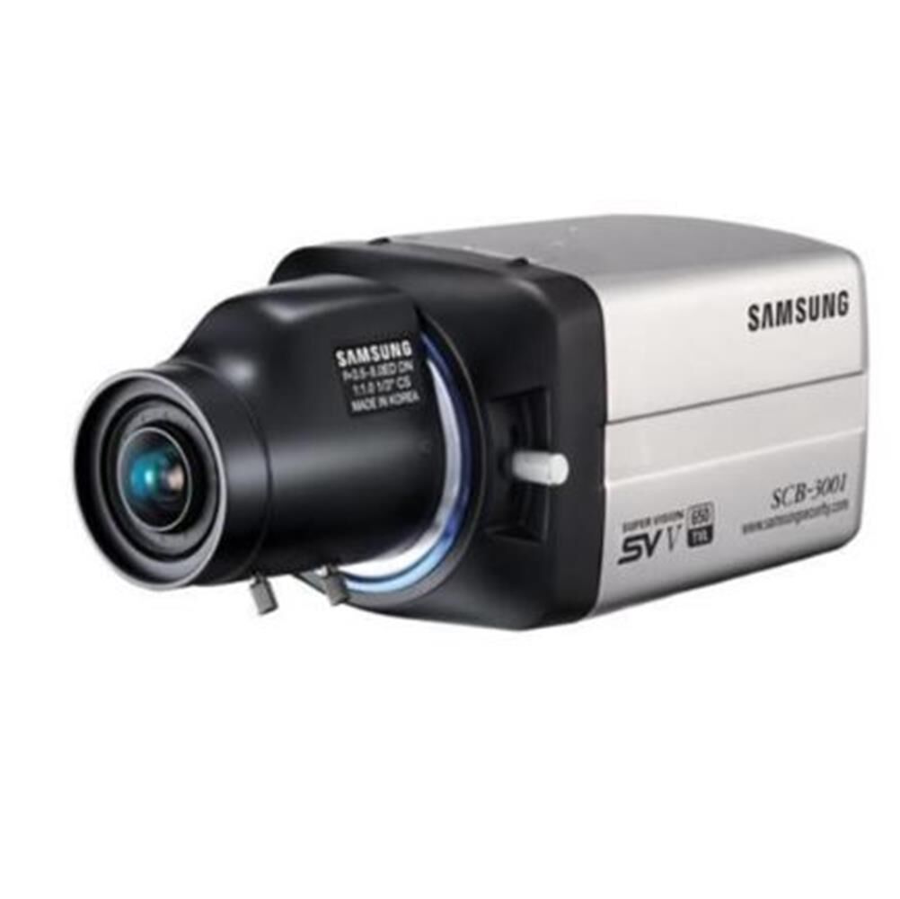 Samsung SCB-3001P 1/3'' Super HAD CCD II 700 TVL True Day/Night WDR Analog Kutu (Box) Kamera
