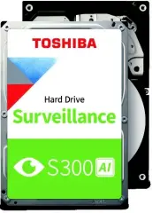 TOSHIBA S300  AI 18 TB 7200RPM 1024MB 7/24  DVR,NVR için Güvenlik HDD