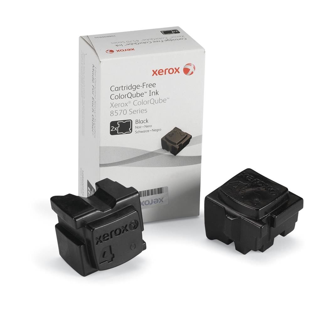 Xerox Phaser 8570 / 8580 Genuine Solid Ink Black (2 Sticks) 108R00939