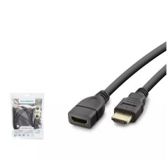 Hadron HDX2043 1 Metre HDMI Erkek - HDMI Dişi (M/F) Uzatma Kablosu PVC Siyah