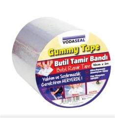 Vodaseal Gummy Tape Ultra Güçlü Su Geçirmez Tamir Bandı 10 cm x 2 m