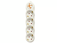 Tunçmatik Powerstrip4 TSK19061 3m Anahtarlı Grup Priz FR (Alev Almaz) IEC 60884-1:2022 Standart 4’lü Uzatma Priz