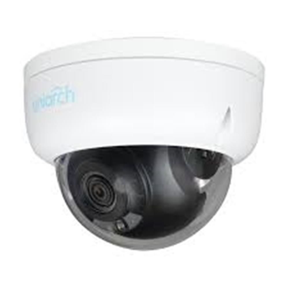 Uniwiz IPC‑D124‑PF28 4 MP (2560×1440) 1/3″ CMOS Sabit 2.8 mm F2.1 Lens Dome IP Kamera | Ultra H.265, PoE, ONVIF, IR 30 m, IP67, IK10, DWDR, BLC/HLC, 2D/3D DNR