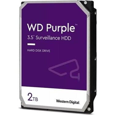 WD 2 TB PURPLE 5400RPM 64MB SATA3  7/24 Güvenlik HDD