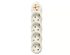 Tunçmatik Powerstrip4 TSK19066 5m Anahtarlı Grup Priz FR (Alev Almaz) IEC 60884-1:2022 Standart 4'lü Uzatma Priz