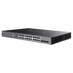 TP-Link Omada TL-SG3428XPP-M2 JetStream 24-Port 2.5Gbase-T and 4-Port 10GE SFP+ L2+ Managed Switch with 24-Port PoE+