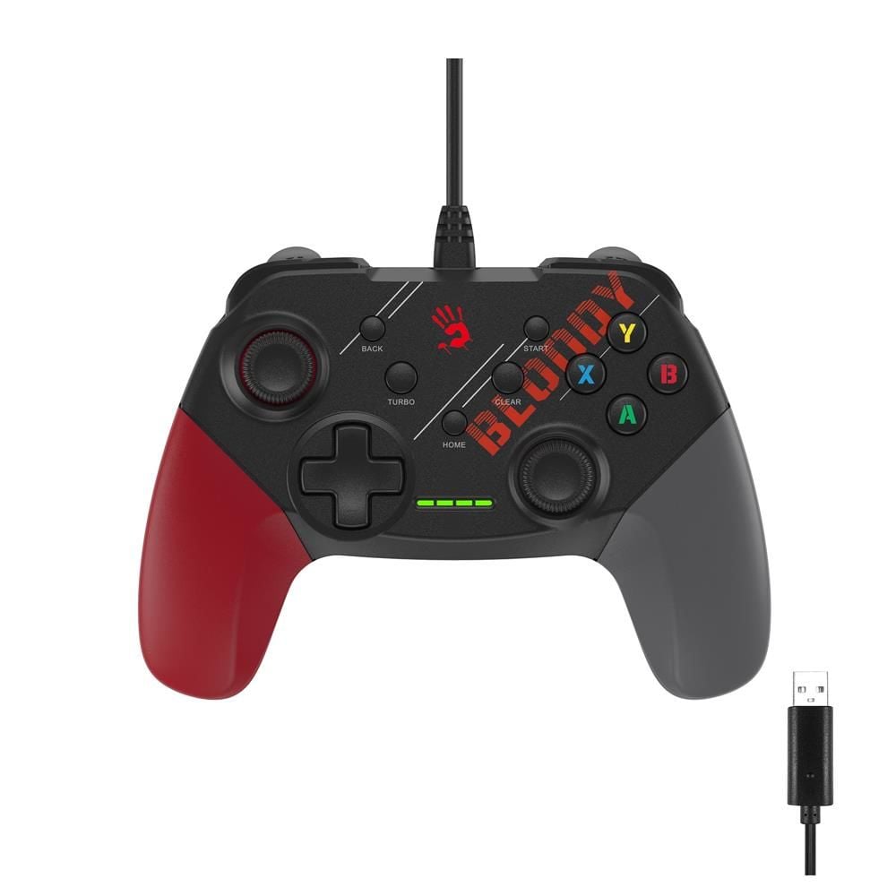 A4 Tech Bloody GP30 USB PC Switch Android PS3 Sports Red Kırmızı GamePad