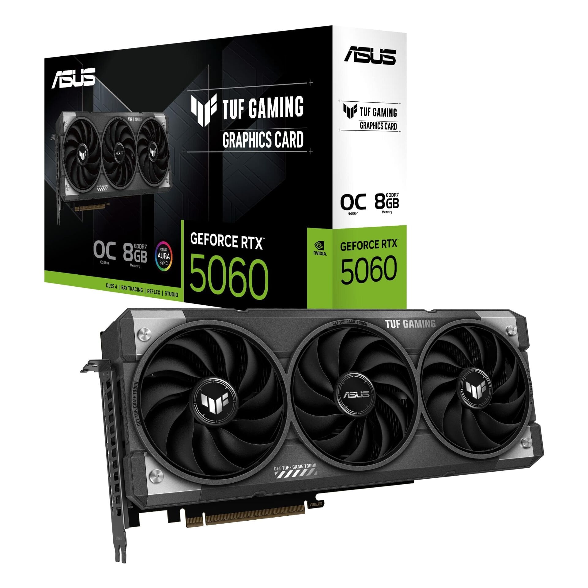 Asus TUF Gaming GeForce RTX 5060 OC Edition 8GB GDDR7 128-Bit HDMI/DP PCIe 5.0 Ekran Kartı