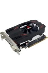 Biostar Radeon RX 550 4GB GDDR5 128‑bit PCI Express 3.0 ×16 (×8) 512 Stream‑Core 1183 MHz Boost DVI‑D DP HDMI DirectX 12 OpenGL 4.5 FreeSync Destekli Siyah Ekran Kartı