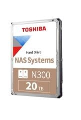 Toshiba N300 20TB NAS 3.5'' SATA 3.0 7200RPM 512MB Önbellek Hard Disk - HDWG62AUZSVA