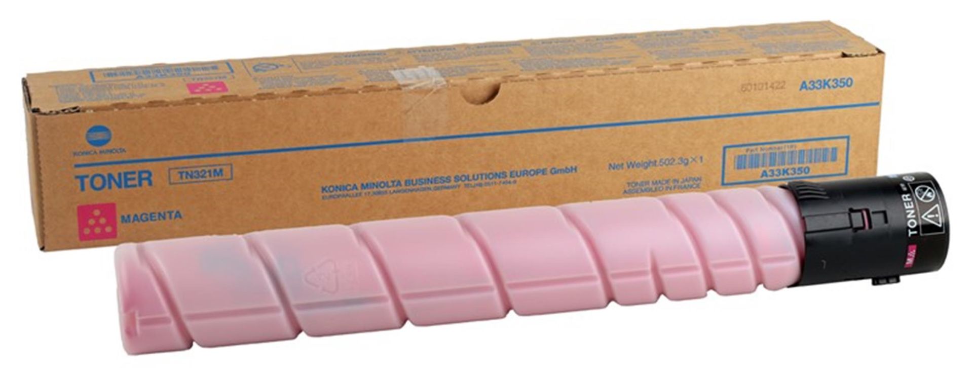 Konica Minolta TN-321M Magenta (Macenta) Orijinal Simitri HD Toner Kartuşu (25.000 Sayfa)