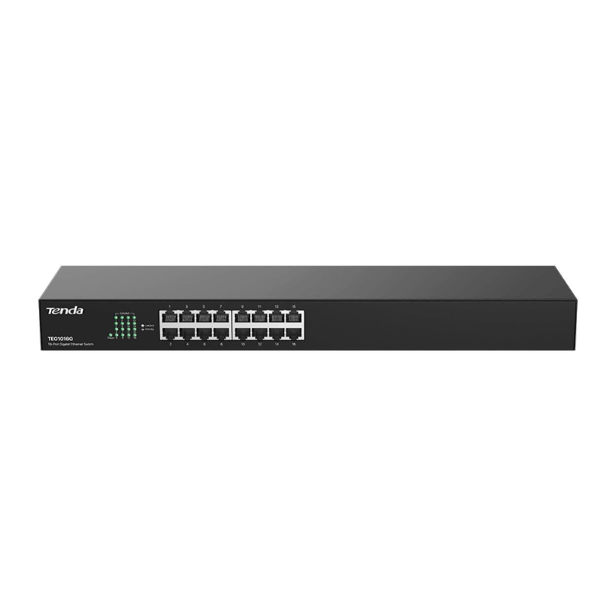 Tenda TEG1016G 16-Port 10/100/1000Mbps Masaüstü/Rackmount Metal Kasa Yönetilemez Gigabit Switch