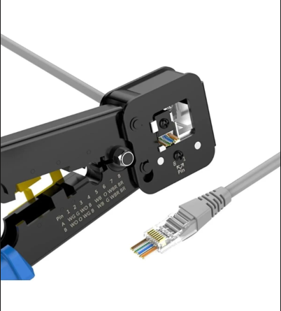 TRKLink TRK-P-02-EZ-M Yeni Nesil EZ RJ45 Ağ Pensesi Cat5e Cat6 Cat6a Network Sıkma Pensesi