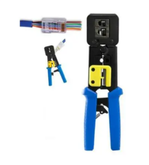 TRKLink TRK-P-02-EZ-M Yeni Nesil EZ RJ45 Ağ Pensesi Cat5e Cat6 Cat6a Network Sıkma Pensesi