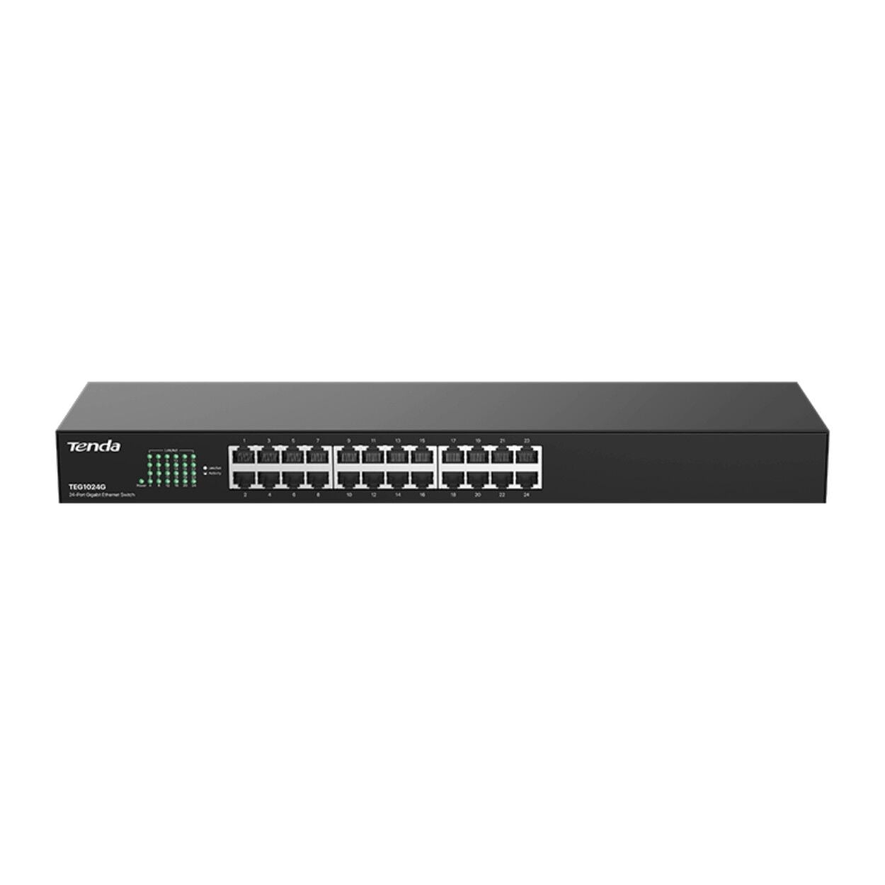 Tenda TEG1024G 24-Port 10/100/1000 Mbps Gigabit Rackmount Metal Switch