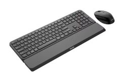 Philips 6000 Serisi SPT6607B/38 Siyah 2.4GHz Kablosuz Sessiz Tasarım Q Türkçe Multimedya Klavye ve Mouse Seti