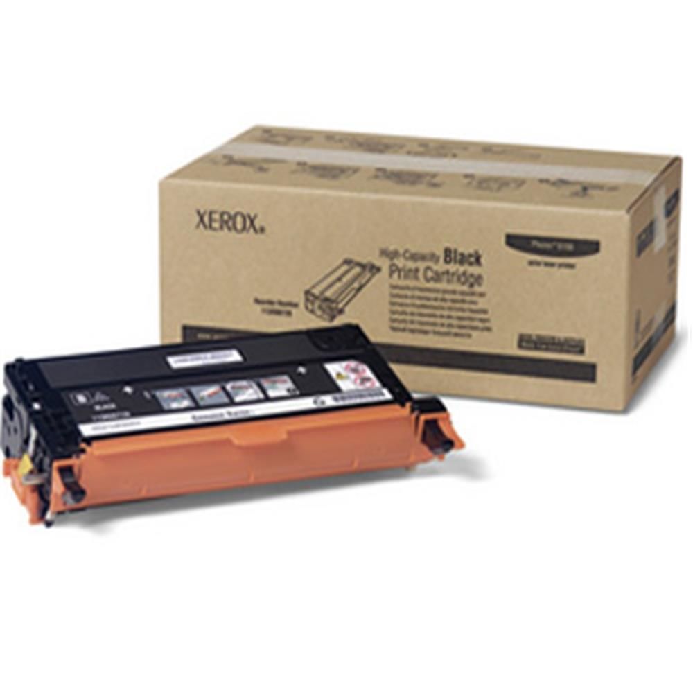 Xerox Phaser 6180 / 6180MFP High Capacity Black (Siyah) Yüksek Kapasiteli Lazer Toner Kartuşu (8.000 Sayfa)