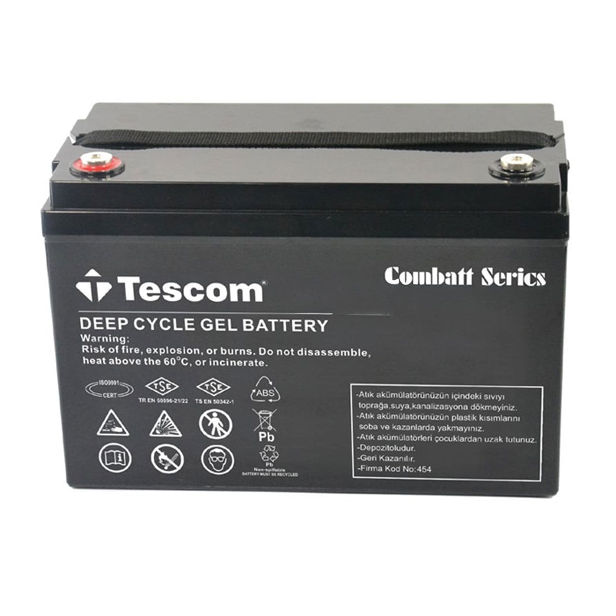 TESCOM COMBATT CBL12-9 12V 9AH Kuru Tip Akü