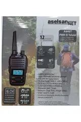 Aselsan A446T El Telsizi Pmr Pil ve Şarj Tekli Paket