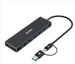 S-link SW-U317 USB 3.0 7-Port Yüksek Hızlı Hub ve Çoklayıcı Adaptör